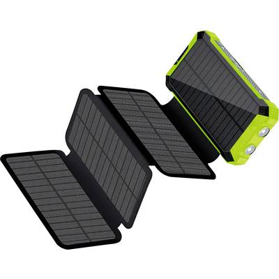 RealPower PB-20000 Solar 20000 mAh Zöld Power Bank (439608)