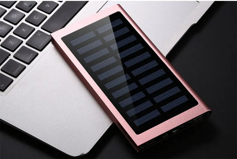 Portable 20000mAh Solar Power Bank