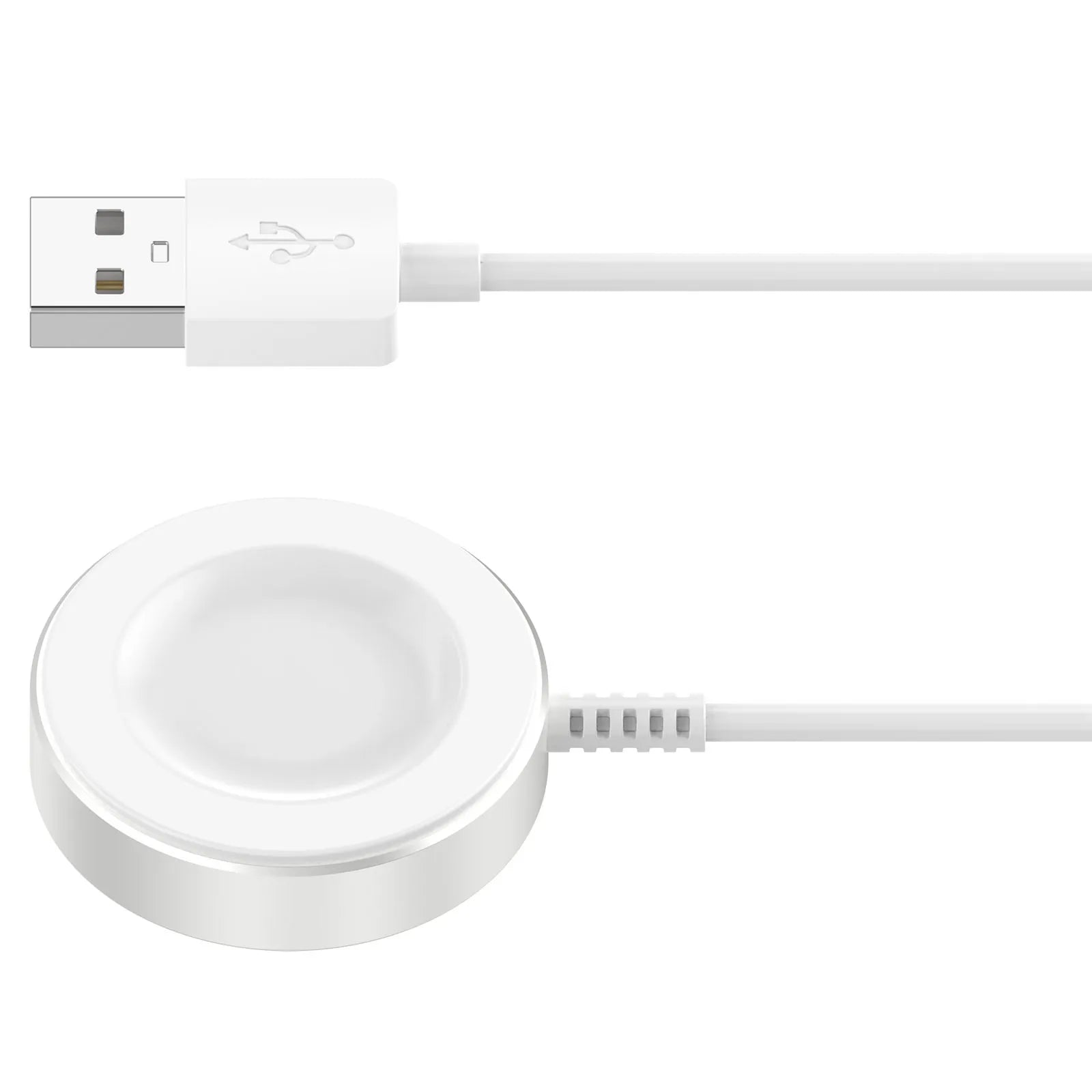 Metal White Charger for Huawei Watch 5 42mm 46mm/ Fit 4/ Fit4 Pro/ D2/GT 5/ Huawei Watch 3 Pro/ GT3 Charging Dock Base Magnetic