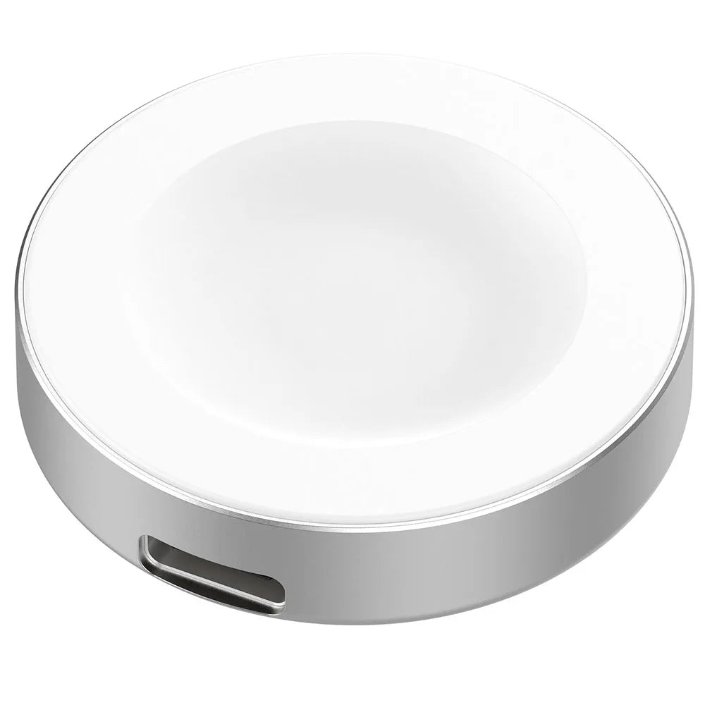 Metal White Charger for Huawei Watch 5 42mm 46mm/ Fit 4/ Fit4 Pro/ D2/GT 5/ Huawei Watch 3 Pro/ GT3 Charging Dock Base Magnetic