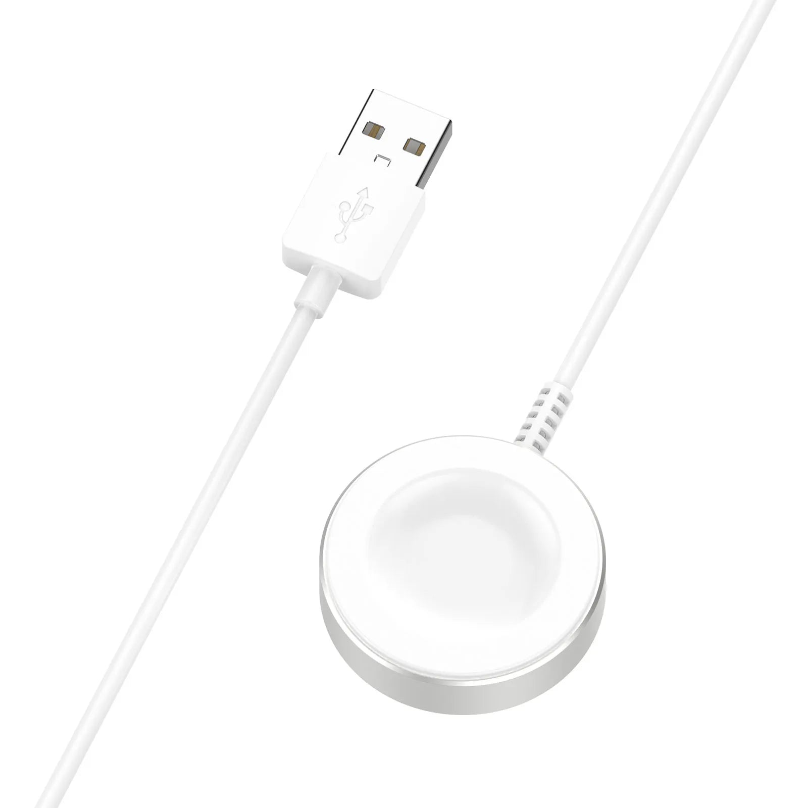 Metal White Charger for Huawei Watch 5 42mm 46mm/ Fit 4/ Fit4 Pro/ D2/GT 5/ Huawei Watch 3 Pro/ GT3 Charging Dock Base Magnetic