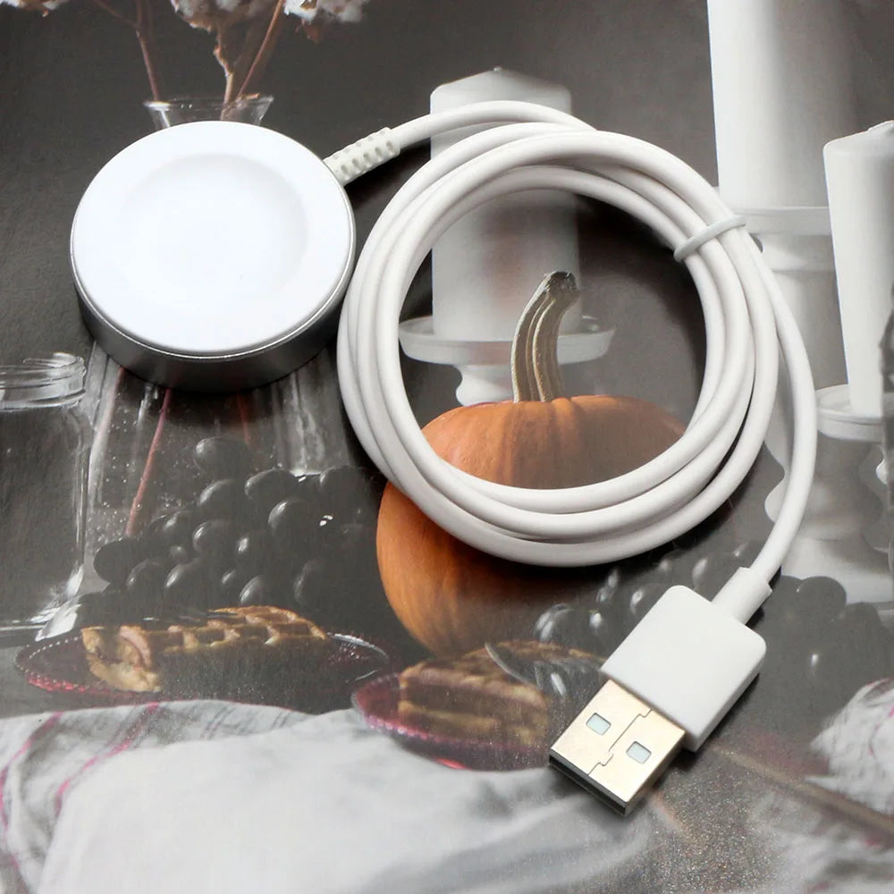 Metal White Charger for Huawei Watch 5 42mm 46mm/ Fit 4/ Fit4 Pro/ D2/GT 5/ Huawei Watch 3 Pro/ GT3 Charging Dock Base Magnetic