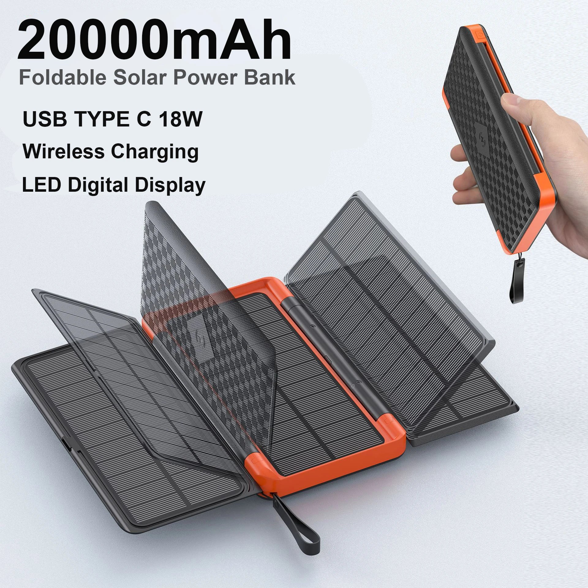 Chef lll - Universal Solar Charger - 20000Mah