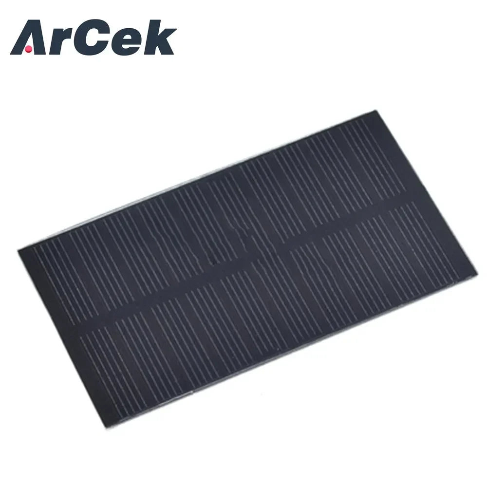Solar Panel 1W 5V 107*61mm 200mA Small Solar Panel  for Cellular Phone Charger Home Light Toy Monocrystalline Silicon Solar Cell