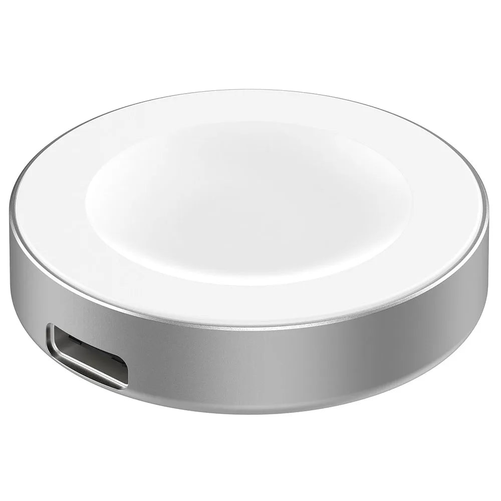 Metal White Charger for Huawei Watch 5 42mm 46mm/ Fit 4/ Fit4 Pro/ D2/GT 5/ Huawei Watch 3 Pro/ GT3 Charging Dock Base Magnetic